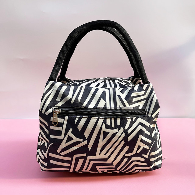 Women's large capacity waterproof multi-zip handbag mother bag small cloth bag student brings meal handmade makeup toiletry bag