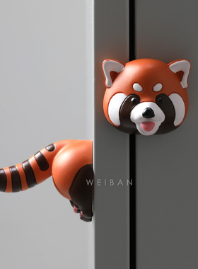 未半磁性冰箱贴小熊猫装饰