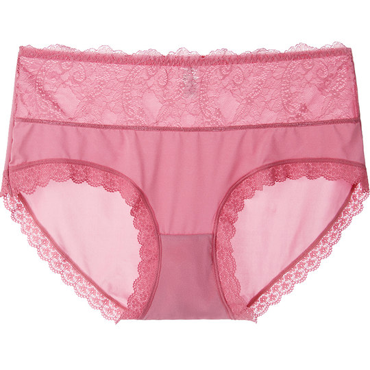 300斤加肥加大无痕蕾丝三角内裤女人肥婆特大码冰丝胖mm200斤裤头