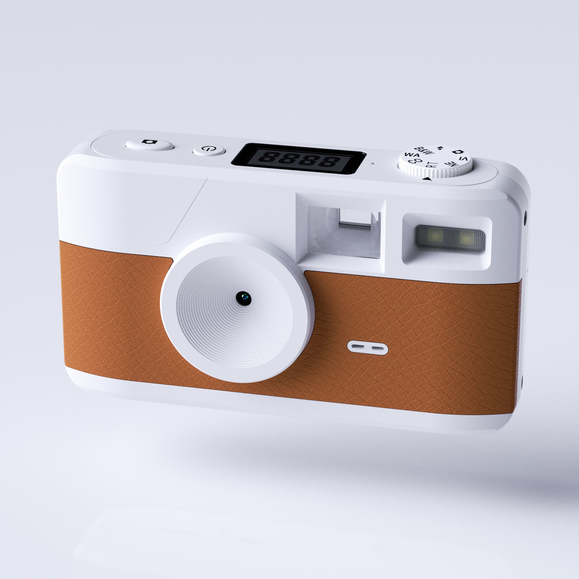 全新复古无屏数码相机相机带闪光灯可拍照传输方便带多种滤镜 - 图2