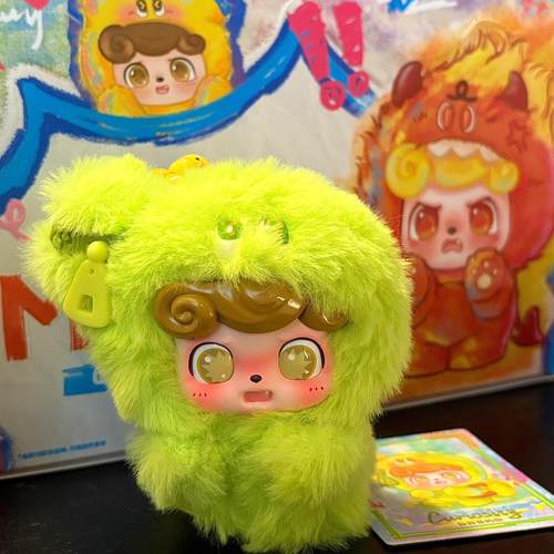 JOTOYS奇偶潮乐Q宝情绪毛毛怪盲盒潮玩毛绒挂件可爱玩偶礼物女生 - 图3