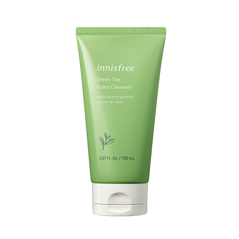 韩国innisfree悦诗风吟green tea cleansing foam绿茶洗面奶150ml - 图3