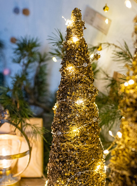 掬涵藤条ins艺术风圣诞节装饰品