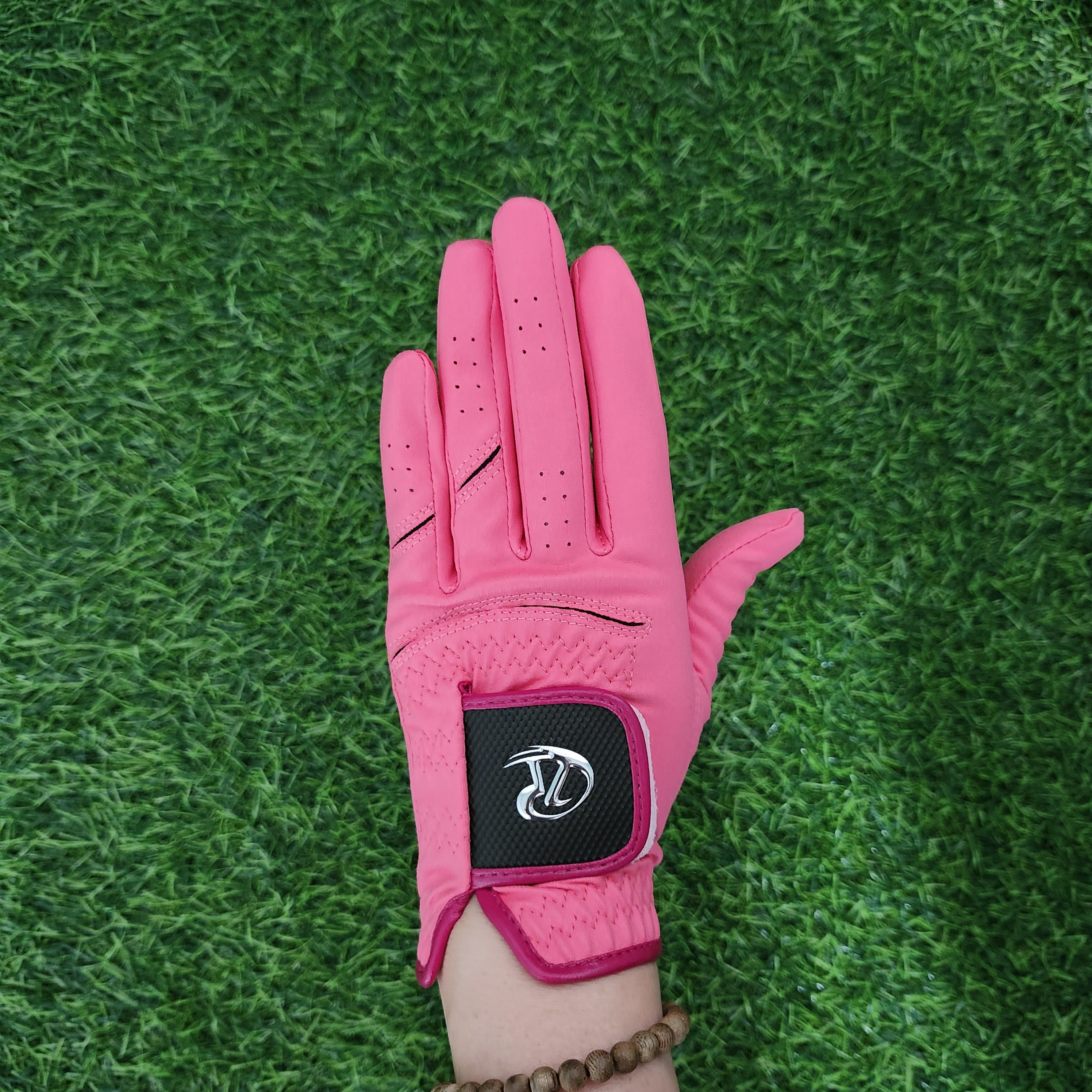 高尔夫手套女士防滑耐磨透气舒适双手进口超纤可触屏秋季纳米布,淘宝优惠券,粉丝福利购,淘宝优惠卷