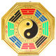 Manufacturer's ready-made Xuanyi Phnom Penh Tai Chi Bagua Mirror, Bagua Mirror handicraft pendant, Tai Chi Yin and Yang mirror ornaments