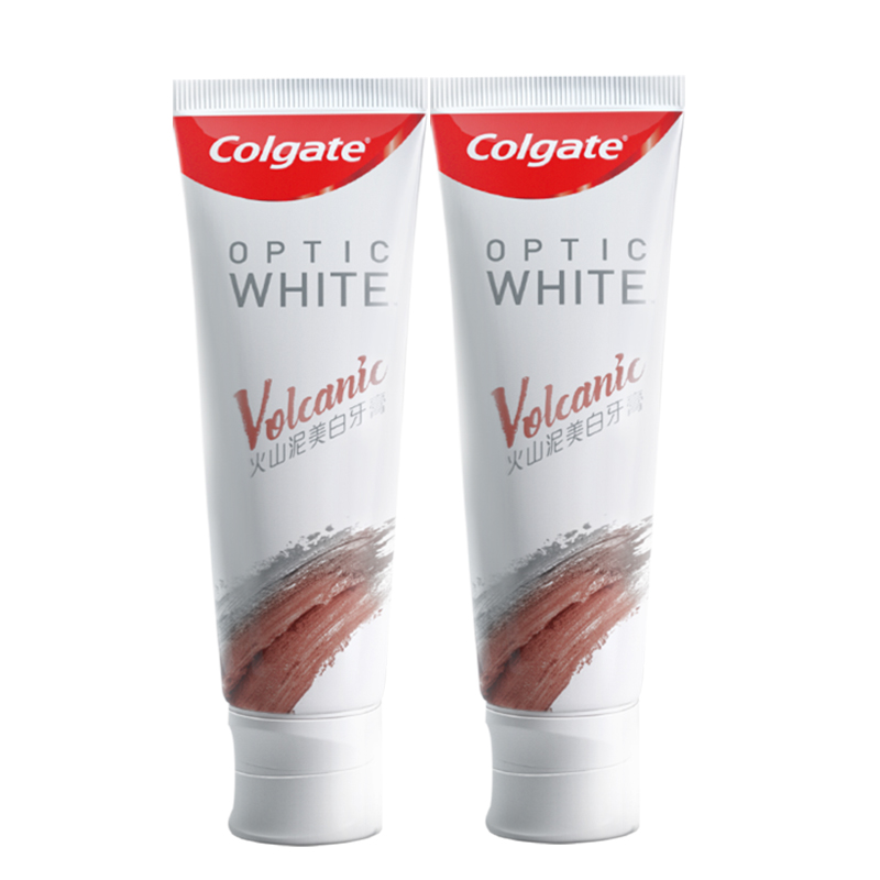 高露洁火山泥牙膏120g矿物净白健白光感牙膏口气清新去黄去牙渍 - 图3