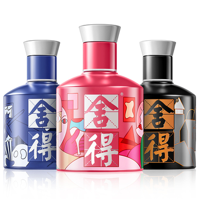 舍得52度100ml*4瓶浓香型小酒版