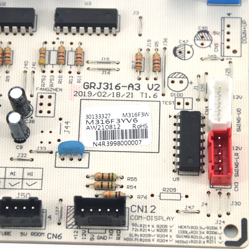适用于全新30133327 M316F3W的格力空调柜机室内主板-图0