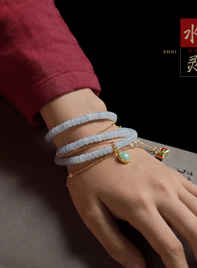 天然正品翡翠玉石手串