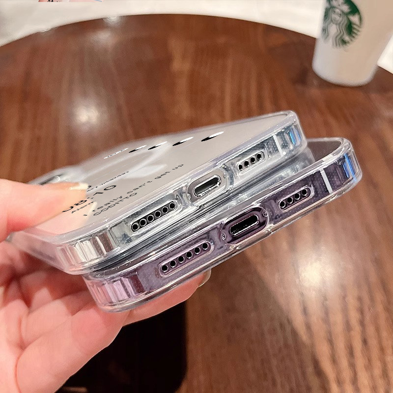 创意潮牌闹钟适用苹果16Promax手机壳iPhone15Promax全包软壳14Pro磁吸充电13透明保护套12高级感11防摔硅胶x