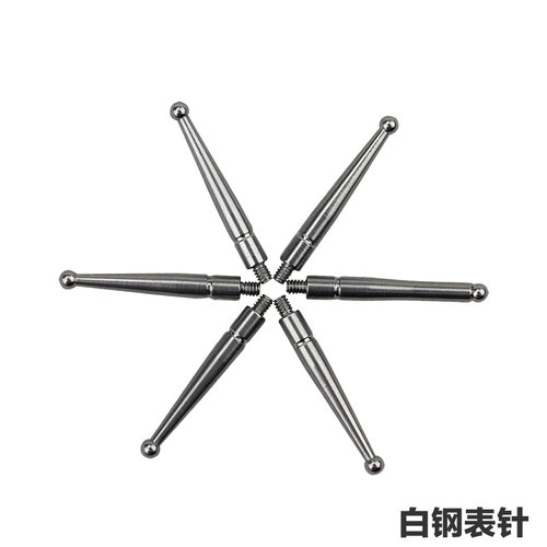 杠杆百分表测量头千分表测头小较表针杠杆表测针红宝石钨钢白钢针 - 图3