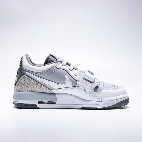 Nike耐克女鞋AJ312灰白色男女大童低帮缓震运动休闲鞋CD9054-005 - 图0