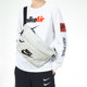 NIKE Nike shoulder bag waist bag chest bag new gray white black hook casual crossbody bag sports bag BA5751-072
