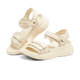 Skechers summer new women's Velcro thick-soled lightweight and comfortable casual sandals 141617/NAT