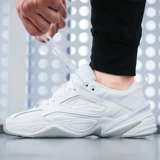 Nike, спортивные ретро белые кеды для отдыха