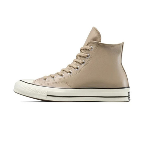 Converse匡威冬季男女同款帆布鞋高帮星星印花运动休闲鞋 A14650C - 图0