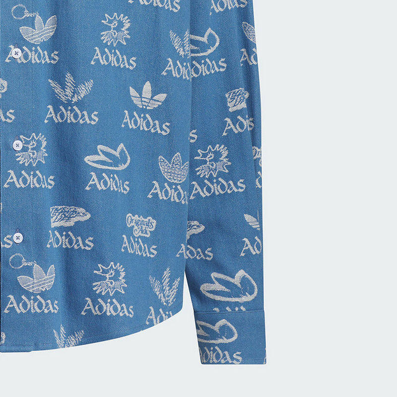 阿迪达斯三叶草外套男子春夏新款运动休闲长袖衬衫宽松JN1662,淘宝优惠券,粉丝福利购,淘宝优惠卷