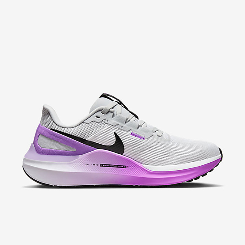 Nike耐克女鞋秋新款Air Zoom Structure 25公路跑步鞋DJ7884-100 - 图0