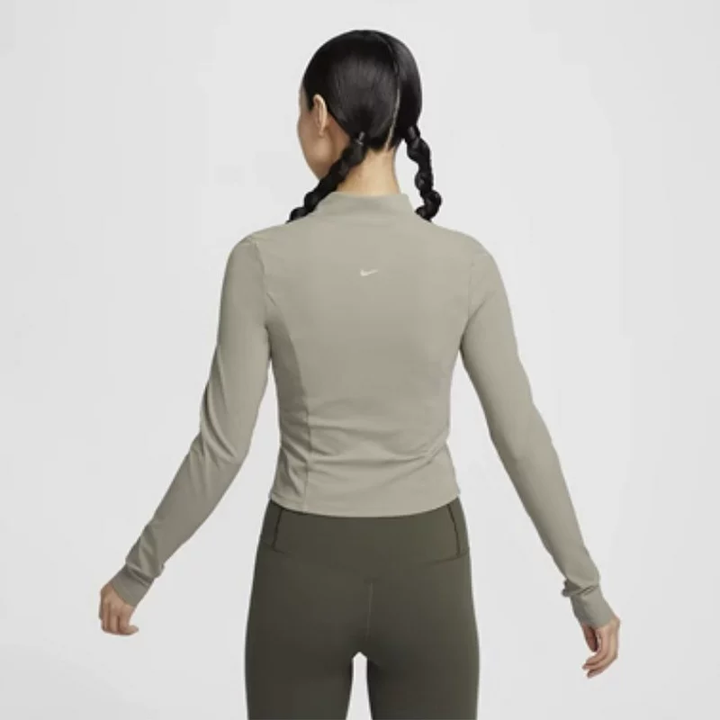 Nike, куртка, дышащая быстрая сушка спортивная йога одежда, обтягивающая