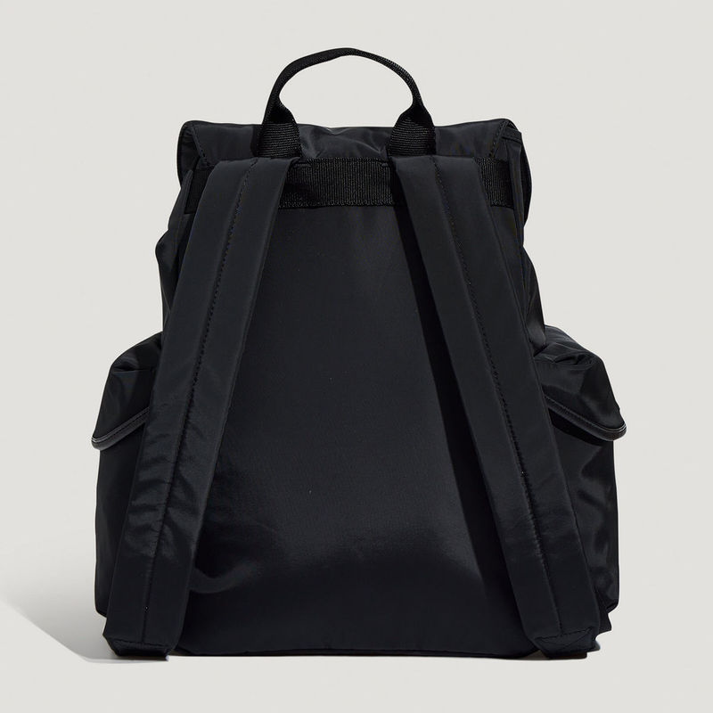 Adidas Adidas clover women's drawstring flip three-dimensional side bag practical sports backpack LD6375