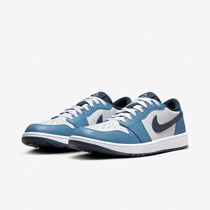 耐克Jordan AJ1男高尔夫球鞋缓震抓地冬季球鞋低帮板鞋DD9315-115 - 图1