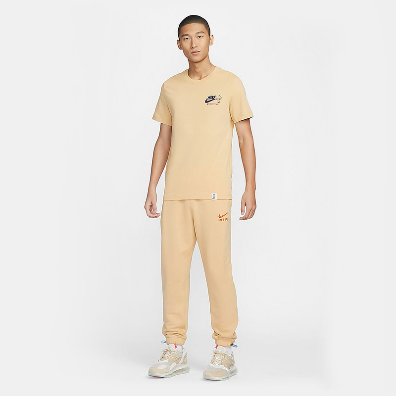 耐克NIKE秋季男子T恤印花休闲运动百搭舒适短袖针织衫FV3755-2,淘宝优惠券,粉丝福利购,淘宝优惠卷