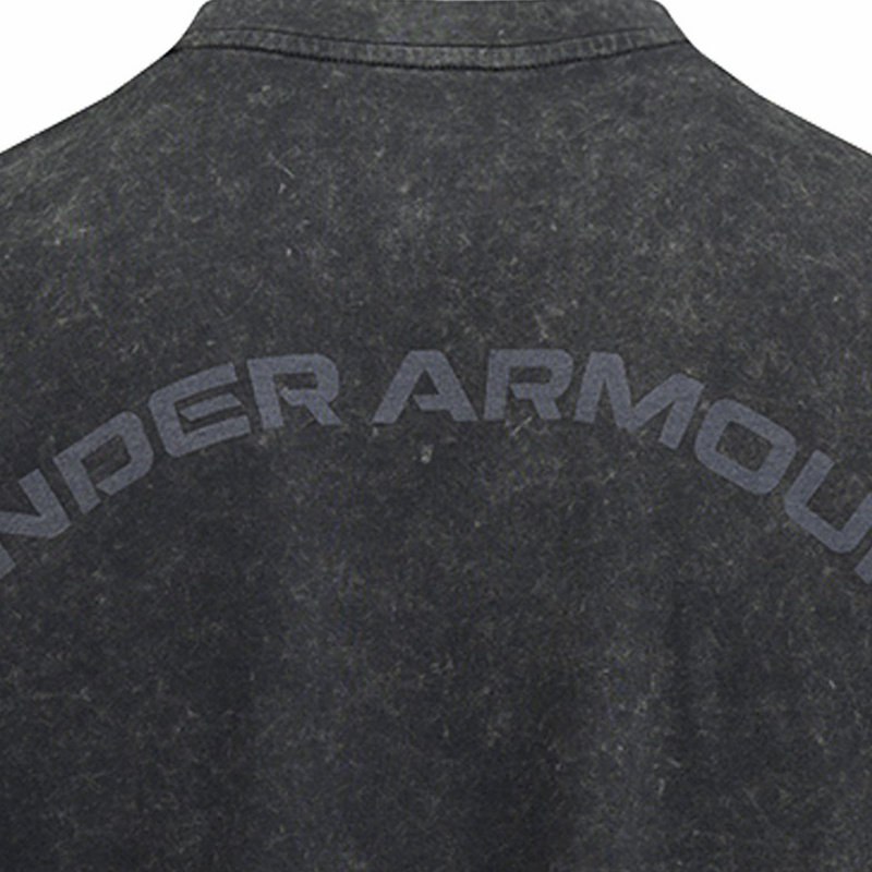 安德玛春夏新款男女水洗做旧复古休闲运动圆领短袖t恤6014291-001,淘宝优惠券,粉丝福利购,淘宝优惠卷