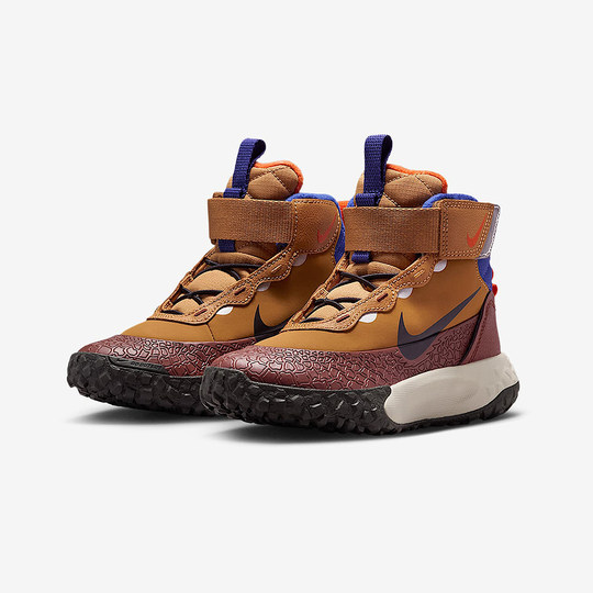 耐克儿童鞋小探索家幼童冬季加绒运动鞋高帮雪地靴子IH7681-200