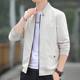 Short windbreaker spring and autumn baseball collar casual men's jacket