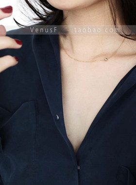 项链回馈款美国14K注金圆珠圆球