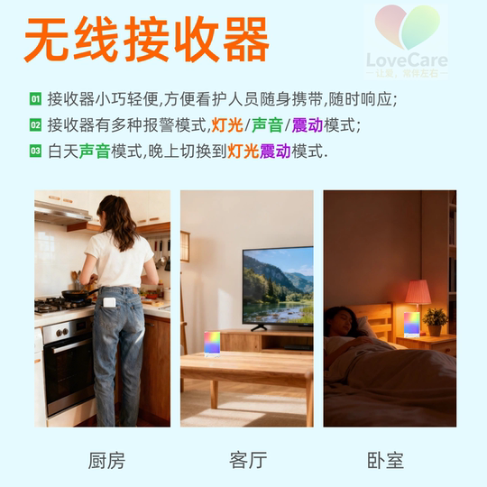 Bedwetting alarm for infants, young children and the elderly