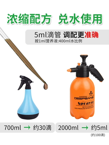 Растение Универсальное питательное жидкость Гидропонные цветы Зеленые, сочные зеленые листовые удобрения.