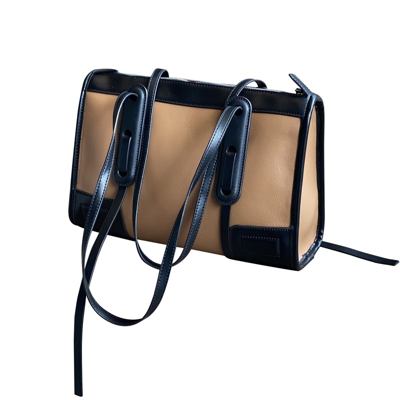 2020韩版撞色新款大容量单肩包 麦淇朵箱包女士包袋