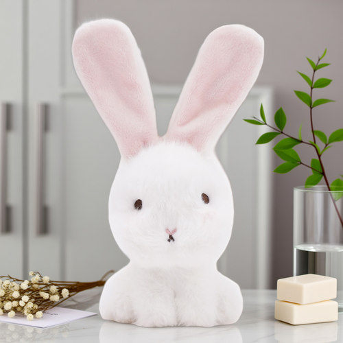 LIVHEART可爱安哥拉兔子毛绒公仔钥匙扣包包挂件潮玩包挂生日礼物 - 图2