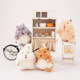 LIVHEART ຂອງຂວັນ doll plush hamster ງາມ