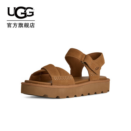 UGG夏季新款女士时尚舒适纯色