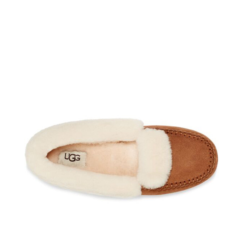 ugg2021秋冬新款女士平跟豆豆鞋 UGG乐福鞋（豆豆鞋）