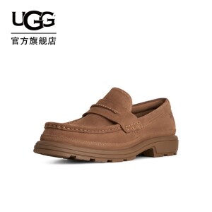 UGG秋季新款男士舒适平底一脚蹬豆豆鞋休闲懒人鞋乐福鞋 1184238