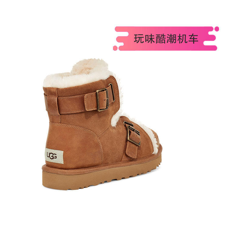 ugg2021秋冬平底溢毛休闲靴雪地靴 UGG时装靴