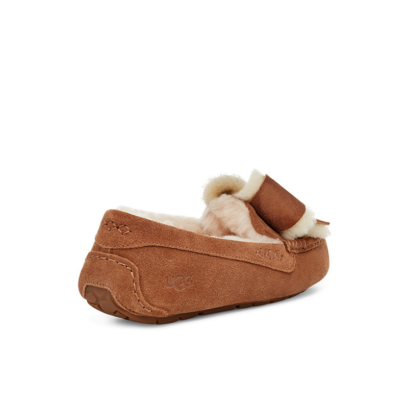ugg2021秋季新款便鞋蝴蝶结豆豆鞋 UGG乐福鞋（豆豆鞋）