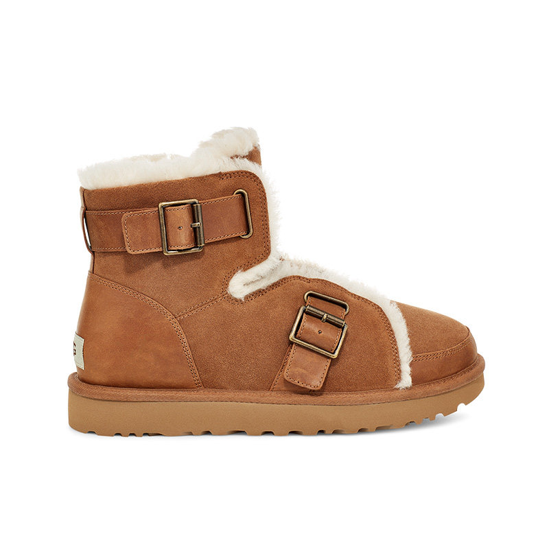 ugg2021秋冬平底溢毛休闲靴雪地靴 UGG时装靴