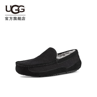 UGG2022秋冬男士毛单鞋休闲一脚蹬乐福鞋