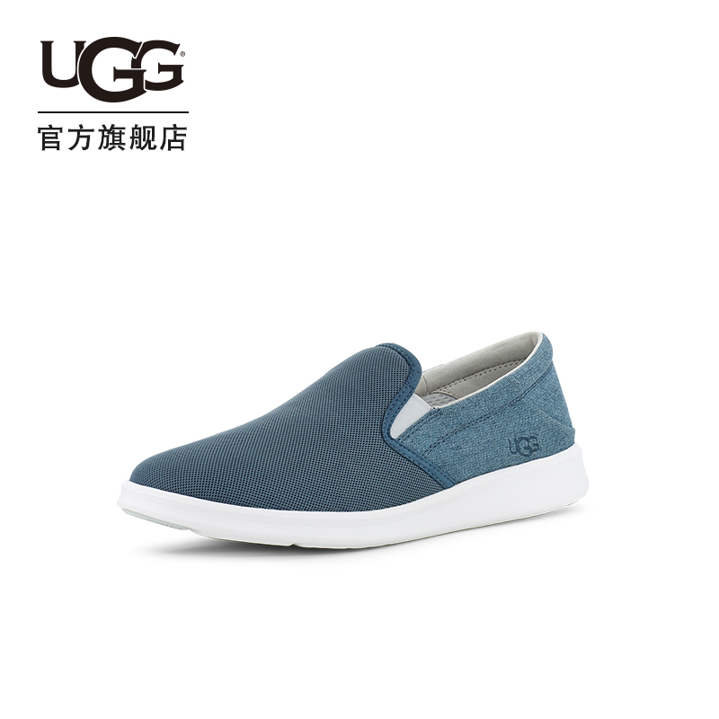 UGG2022夏季新款男士帆布一脚蹬休闲简约舒适开车休闲鞋 1124893