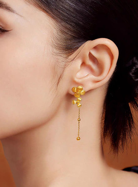 越南沙金如花似锦项链套装女款时
