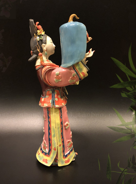 石湾公仔家居客厅可爱风工艺品