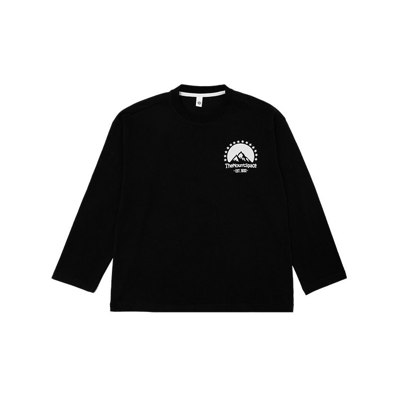 山野有趣 男童长袖t恤2026春新款百搭儿童棉透气上衣中大童打底衫,淘宝优惠券,粉丝福利购,淘宝优惠卷