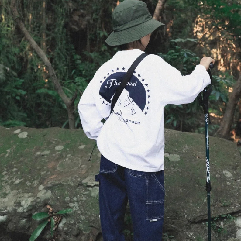 山野有趣 男童长袖t恤2026春新款百搭儿童棉透气上衣中大童打底衫,淘宝优惠券,粉丝福利购,淘宝优惠卷