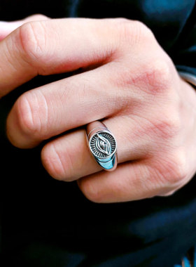 [上帝之眼]VANTICHI纯银开口戒指