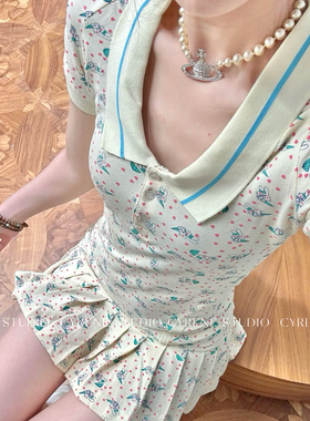 欧美小众设计感高级中号土星珍珠项链女气质独特镶钻吊坠锁骨链女