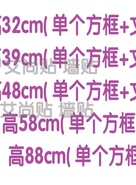 项目验光配镜时尚风装扮玻璃贴